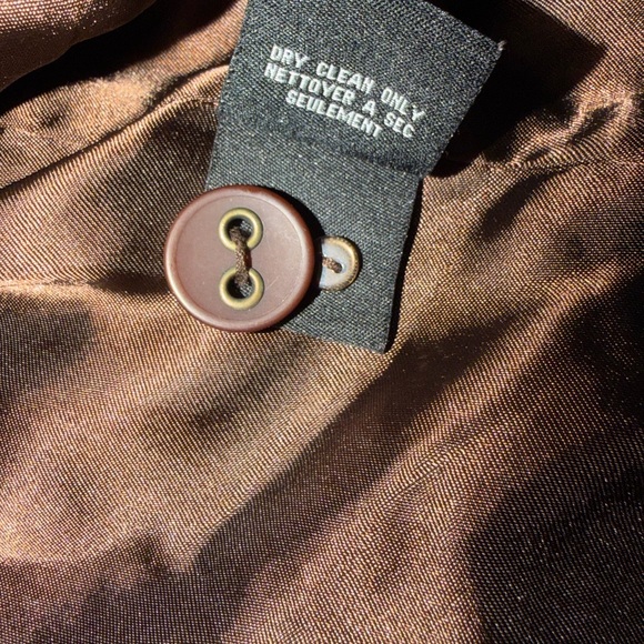 ✨ Vintage Suede Leather Jacket – Le Château – Tailored Fit - Picture 6 of 12